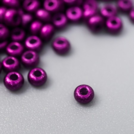 Glass beads 11/0 "metallic. Violet" 10 g