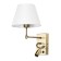 Bra Elba, 1x60W E27 + 1x3W LED, 3000K, 210LM, bronze color