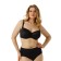 Women's bras of Lengy, size 95g, black color