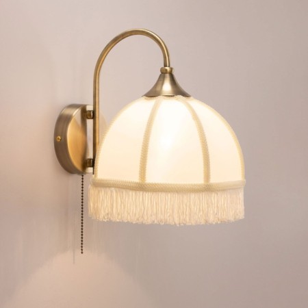 Sconces Citilux "Basel" CL407311, 20x26 cm, 1x40W, e27, brown color-9