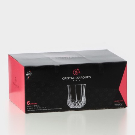 Longchamp glasses set, 230 ml, crystal glass, 6 pcs-5