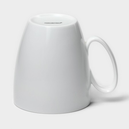 Ceramic mug Magistro White Gloss, 400 ml-2