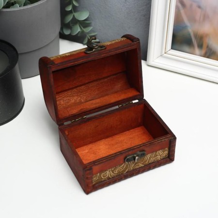 Casket chest "Fluffy branches" mix 8.5x12x8.8 cm-2