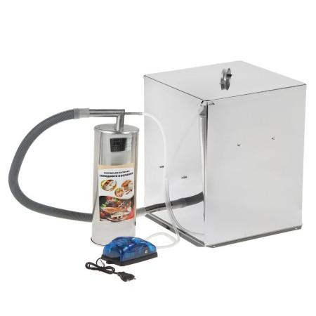 Cold smoking smoke "Dym Dymech" 02m, smoke generator, 32 l, silver