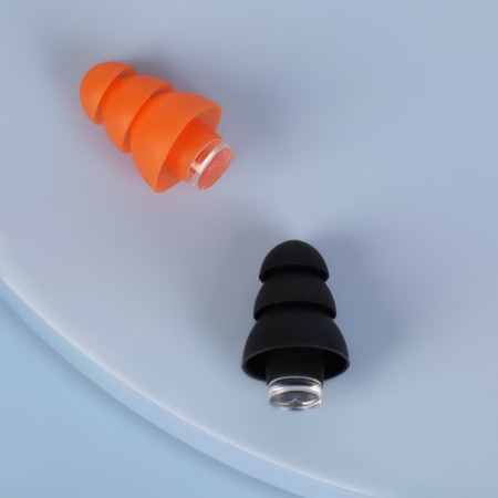 Berushi in a silicone case, a set of 3 pairs, with a key fob, color mix-13
