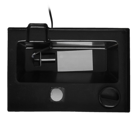 Terrarium with a lid, 12 liters, 30 x 20 x20 cm, black-2