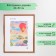 Photo frame wood 40x50 cm (1701) (plastic screen)