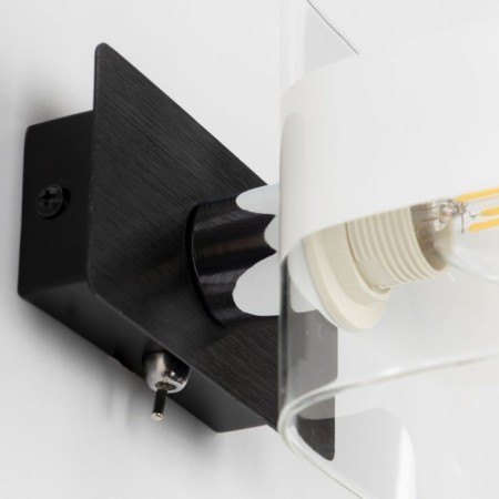 Sconces Citilux "Virta" CL139312, 12x10 cm, 1x60W, E14, Black Color Black-13