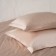 KIA pillowcase set, size 70x70 cm, gray-beige color, 2 pcs