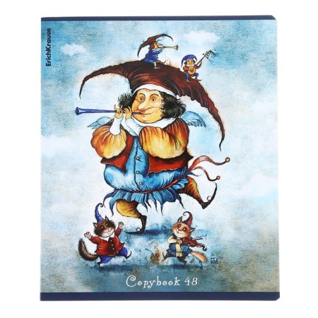 Notebook of 48 sheets in the Erichkrause Ceal "Musicians", matte lamination, OFSET BOCom 100%, mix-2
