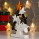 Souvenir Ceramics "Christmas tree from stars" 17x3.2x10.5 cm