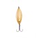 Brountry of St. Petersburg oscillating "crocodile", yellow-red color, 12 g