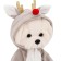 Lucky Mimi soft toy: cute deer, with a frame, 37 cm