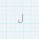 Universal hooks Maruto 9414, color BN, No. 5, 10 pcs.