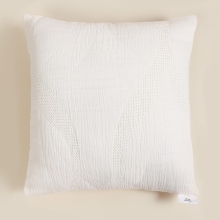 Decorative pillow SL Home Cotton 40*40 cm, muslin/jacquard, 100% cotton-3