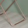 Sushilka for linen is floor folding, working length 20 m, height from the floor 95 cm, width 54 cm, color pink gold