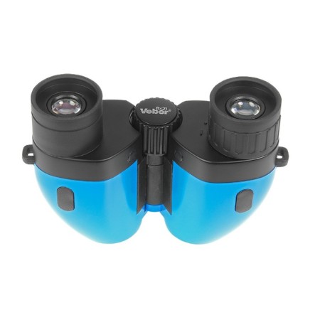 Veber binoculars, 8 × 21, turquoise color-4