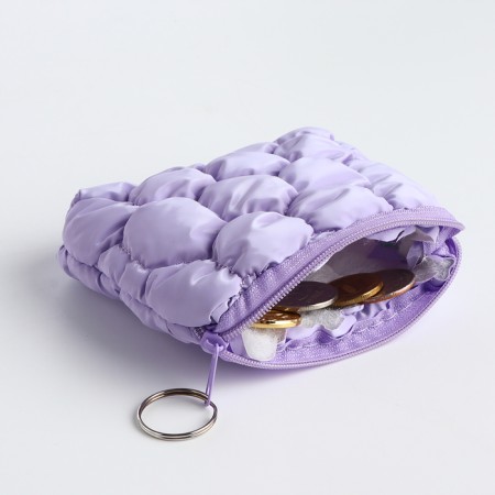 Women's wallet with lightning, lilac color-3
