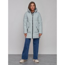 Winter jacket, size 48, turquoise color