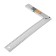 Aluminum square with tundra level, 350 mm