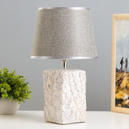 Alatei table lamp E14 40W dark gray 20x20x33 cm Risalux