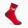 Women's socks, red color, size 23