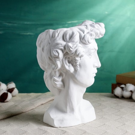 Figure Kashpo "Bust of David" 18x16x26cm-3