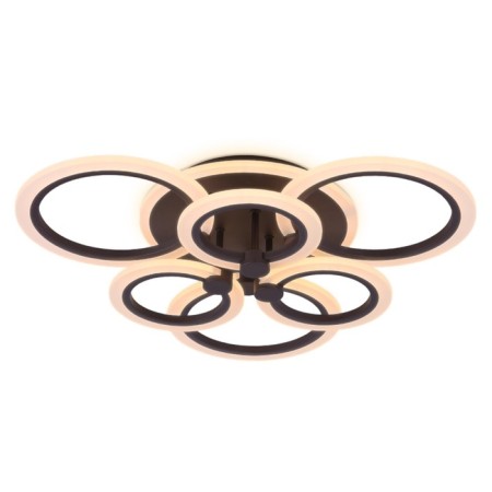 LED ceiling LED with Ambrella Light, Original, Fa528, 9XLED, 112 W, 8400LUM, 3000-6400K, Coffee color-1