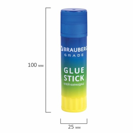 PVP 21 g glue Brauberg Grade, in a gradient case, assorted 271247-13