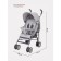 Stroller walking children's Rant Basic "Tango" RA352, folds on a cane, color Silver Grey