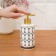 A set of accessories for the Jackie bathroom, 4 items (soap dish, soap dispenser, 2 glasses), white color