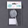 Set for decorating the cake "Leaves", in the set 10 pcs., Silver color