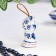 Souvenir bell "kitten. Come on hugs" Gzhel, 6 cm