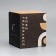 Aromatic candle "Home Fragrance", cologne, black, 7x8 cm