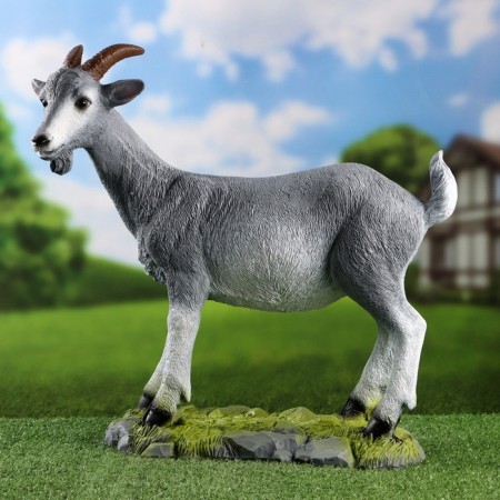Garden figure "Small goat" 47x43x20cm-1