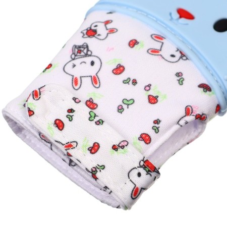 Break-cutter "Bunny", blue/green color, I crumb-14