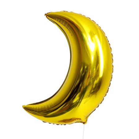 Foil ball 28 "Crescent", gold