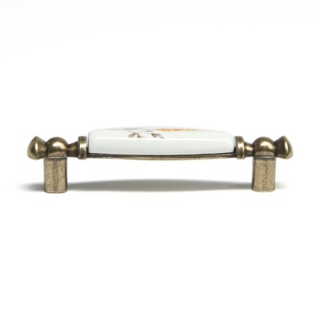 Handle of the Wheat Cappio Ceramics bracket, 96 mm, bronze color-4