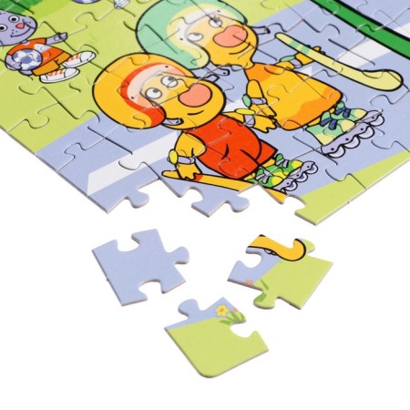 Puzzle "Orange Cow", 160 elements-4