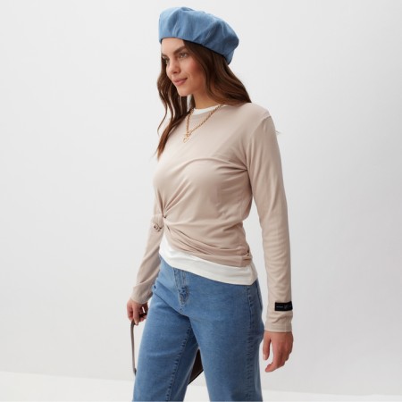 Longslewed female Mist Base, p. OneSize, beige-2