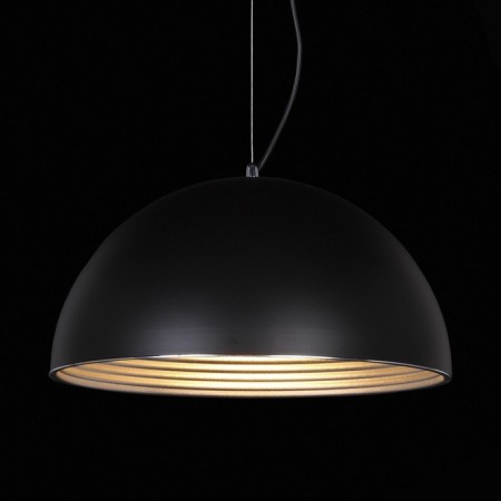 Suspension lamp ST LUCE. SL279.403.01. TAPPO. 1x60 W, E27, 40x40x20 cm, black color-1