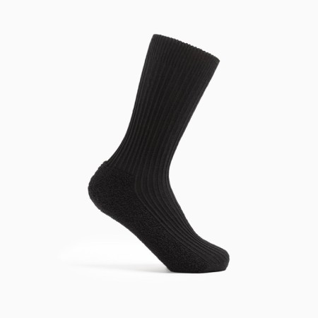 Warm socks, black color, size 27
