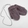 Women's mittens minku "Tender", rr 22cm, col. grey