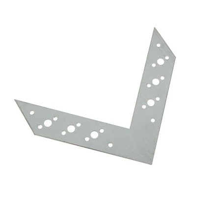 Corner connector, 175x175x2 mm, Gots, in packaging 40 pcs.