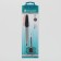 Manicure set, 2 items, on a blister, silver/black color, SIS-13