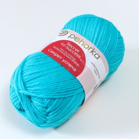 Yarn "Secret of success" 100% wool 250m/100g (95-ocean)-1