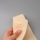 Artificial leather for tattoo and lip tattoo, 24.5 × 15 cm, beige color