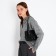 Bag Female Tout with zipper, black color
