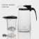 Magistro -glass teapot Magistro Magistro, 900 ml, with plastic sieve