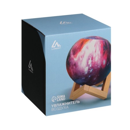 Moisturizer Luazon HM-5, ultrasonic "Planet", 2 W, 0.8 L, from USB-6